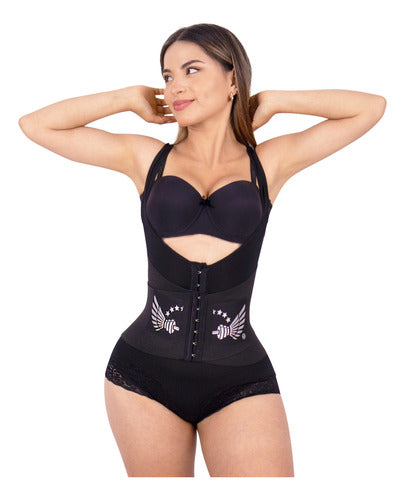 Body Reloj De Arena Premium (Doble ajuste | 6 hileras de broches | Moda king)